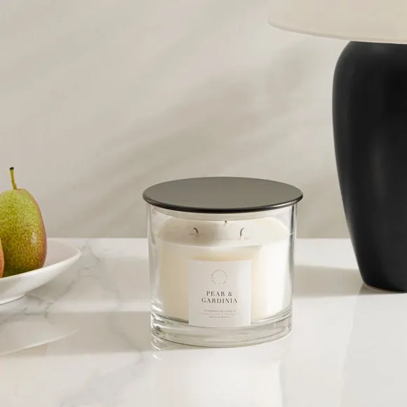 Multi Wick Candle - Pear Gardenia Scent