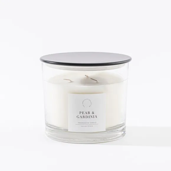 Multi Wick Candle - Pear Gardenia Scent