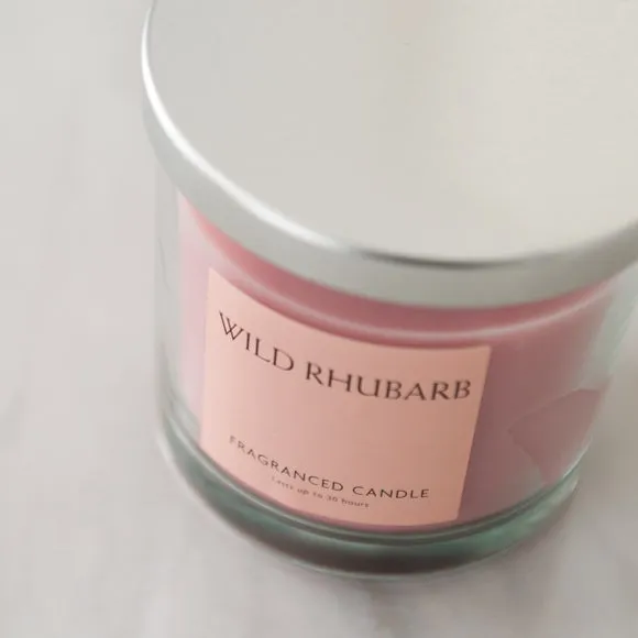 Multi Wick Candle with Lid - Clear, Glass
