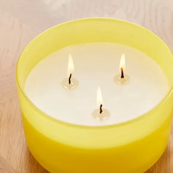 Multi Wick Candle - Yellow, Lemon & Yuzu