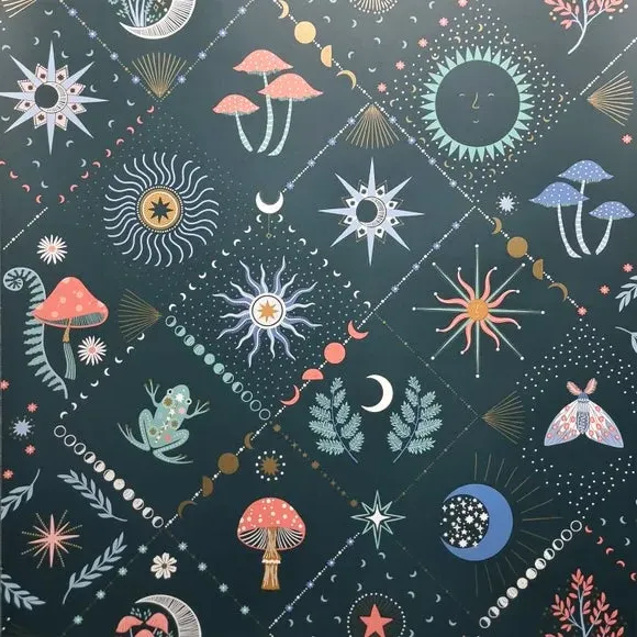 Mystical Fantasy Wallpaper - Blue