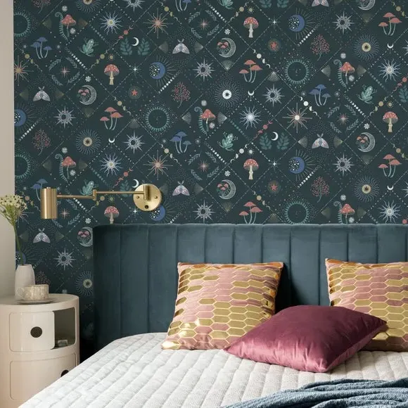 Mystical Fantasy Wallpaper - Blue