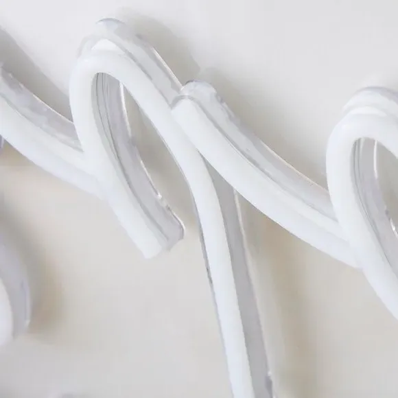 Neon Wall Sign with USB Cable - Yellow, Acrylic