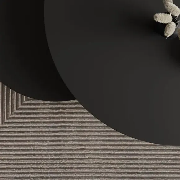 Nest of Coffee Tables Set - Black, Painted