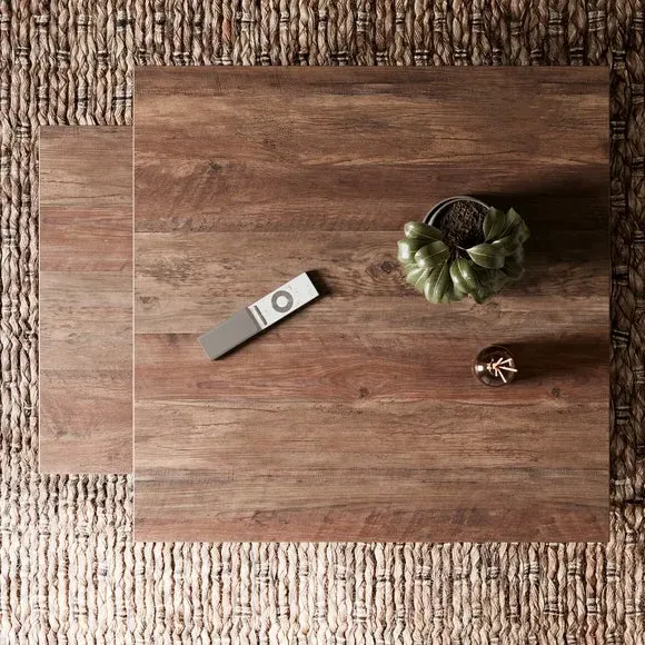 Nesting Coffee Tables Set - Pine, Wood Effect