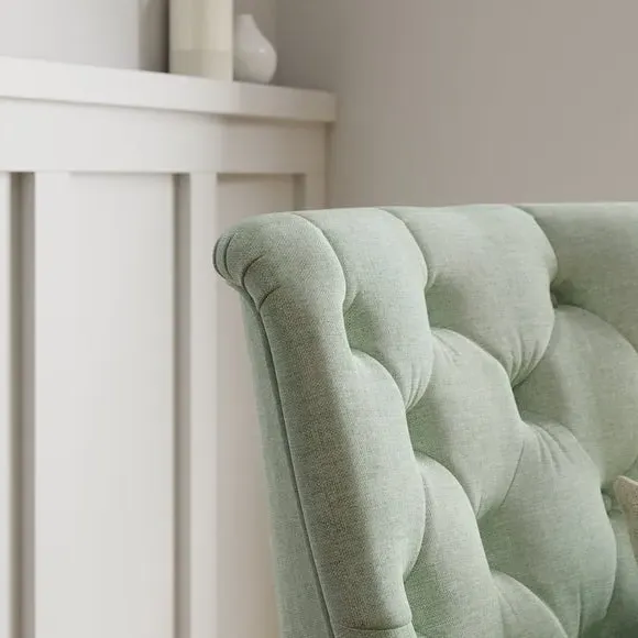 Occasional Armchair with Curved Arms - Sage