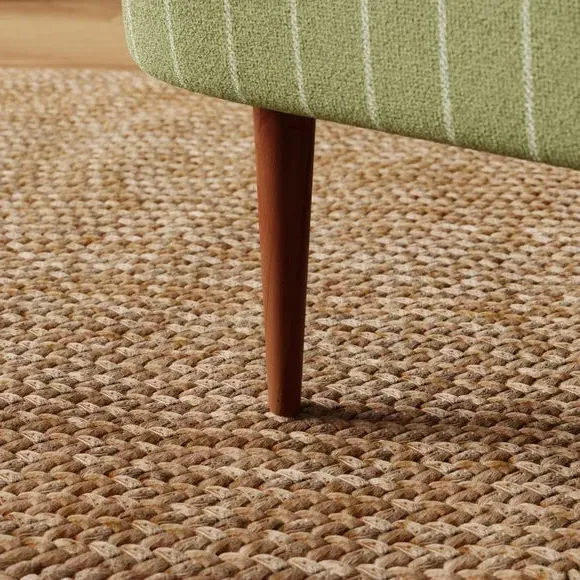 Occasional Armchair with Pinstripe - Olive