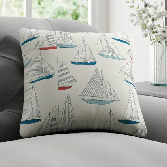 Ocean Yacht Cushion Cover - Multi, Cotton