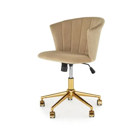 Office Chair with Gas Lift - Mink, Velvet