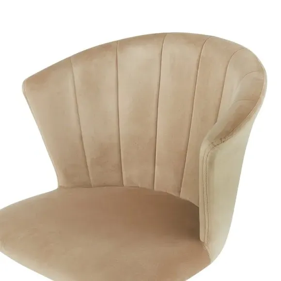 Office Chair with Gas Lift - Mink, Velvet