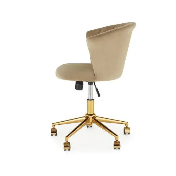 Office Chair with Gas Lift - Mink, Velvet