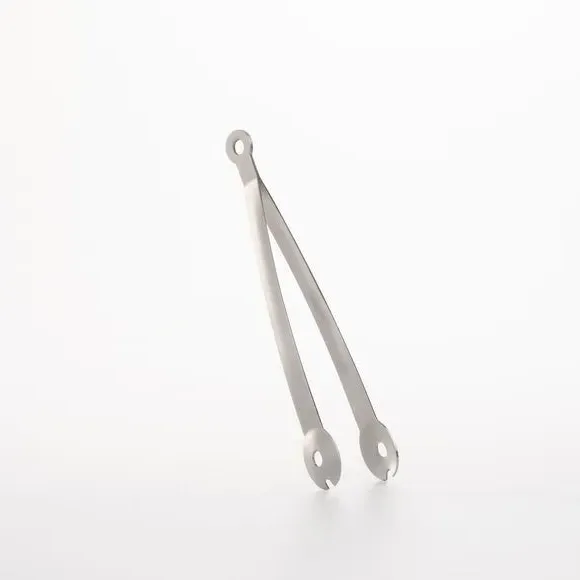 Olive Tongs - Silver, Stainless Steel