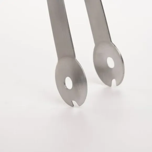 Olive Tongs - Silver, Stainless Steel