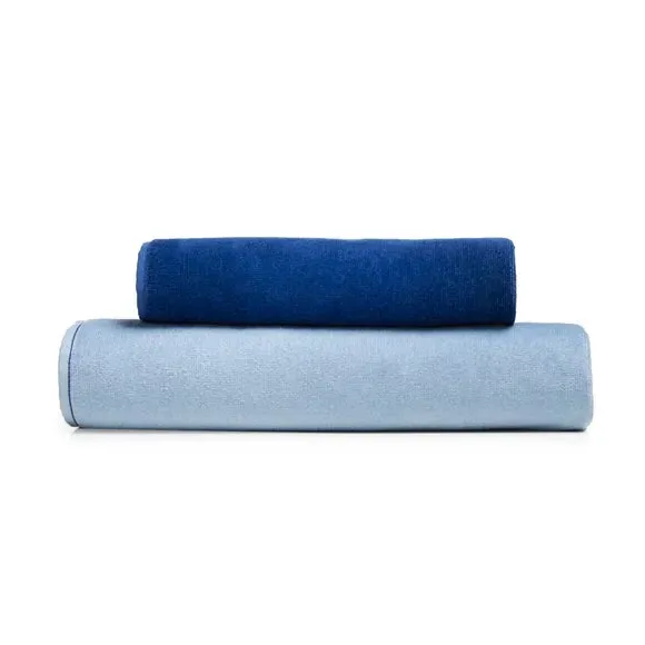 Ombre Cotton Towel - Blue, 400 GSM