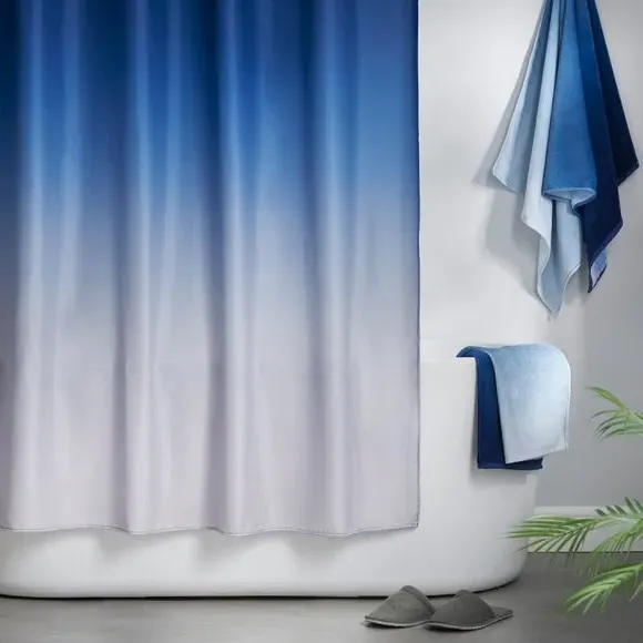 Ombre Cotton Towel - Blue, 400 GSM