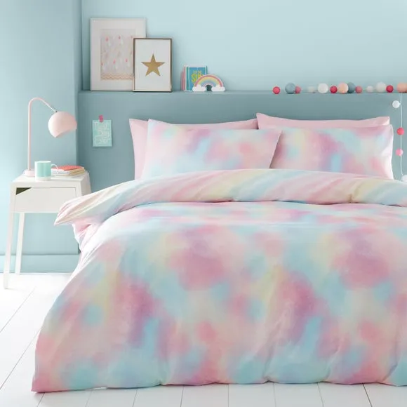 Ombre Duvet Cover Set - Multicolor, Polycotton