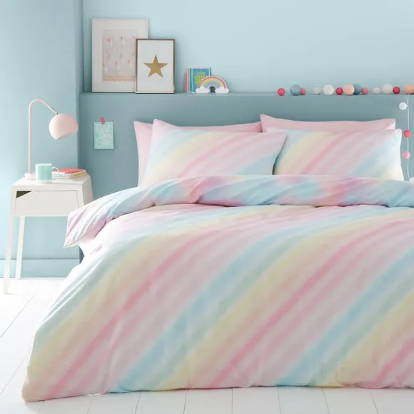 Ombre Duvet Cover Set - Multicolor, Polycotton image