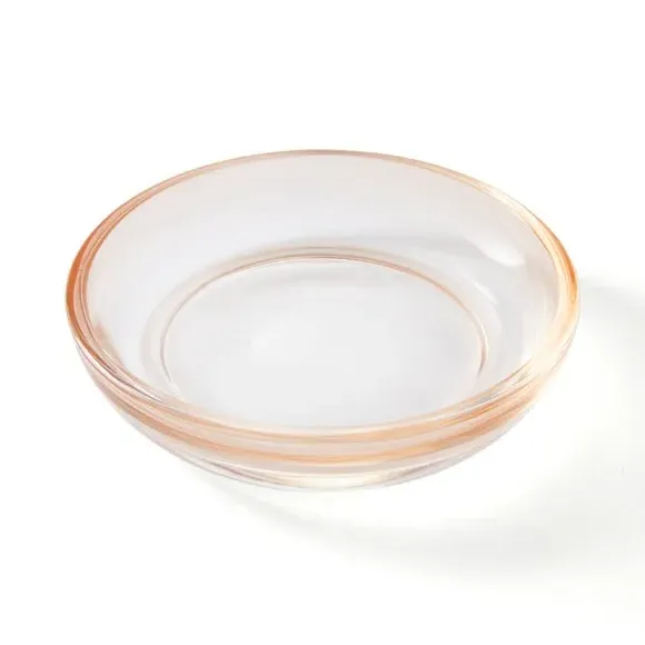 Ombre Soap Dish - Apricot, Glass