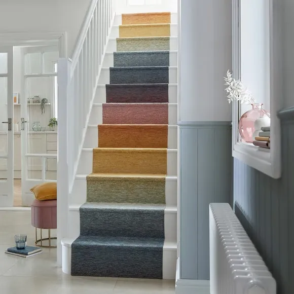 Ombre Stair Runner - Rainbow, Chenille image