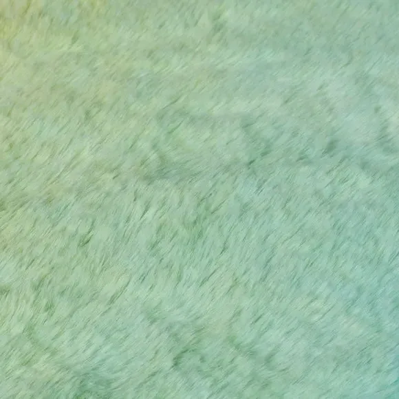 Ombre Vertical Rug - Multicolor, Faux Fur