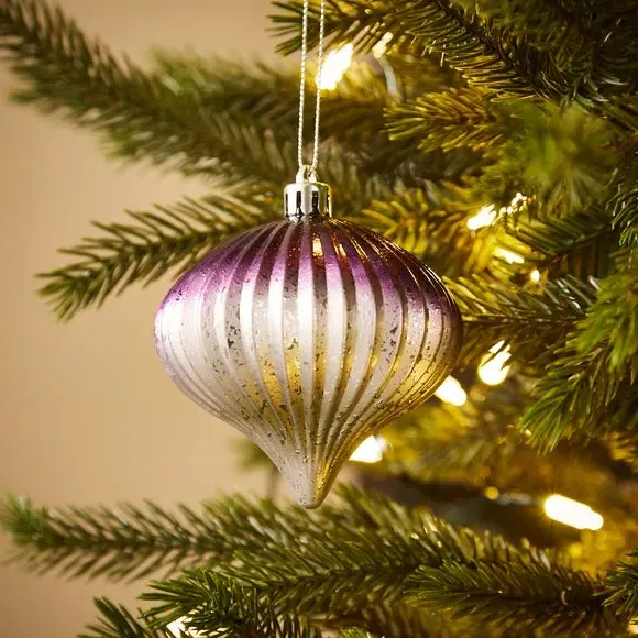 Onion Hanging Decoration - Purple, Ombre Finish image
