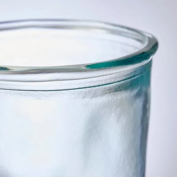 Organic Shape Highball Glass - Clear, Recycled