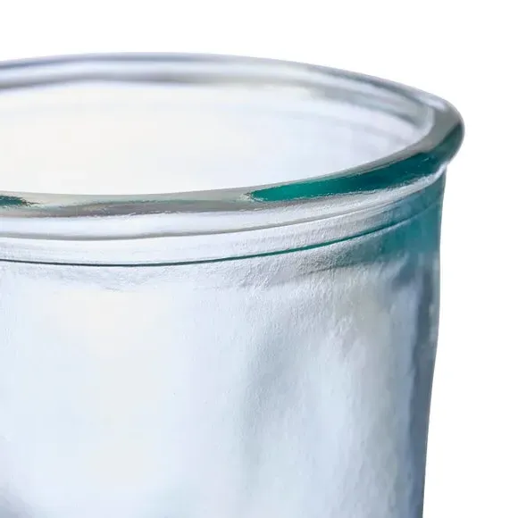 Organic Shape Highball Glass - Clear, Recycled