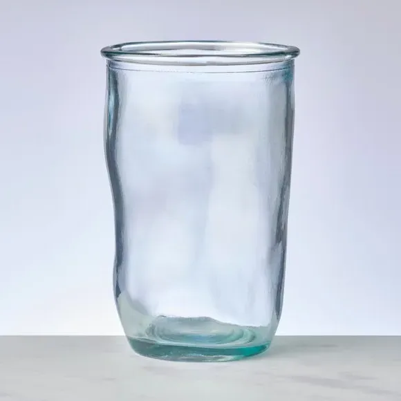 Organic Shape Highball Glass - Clear, Recycled image