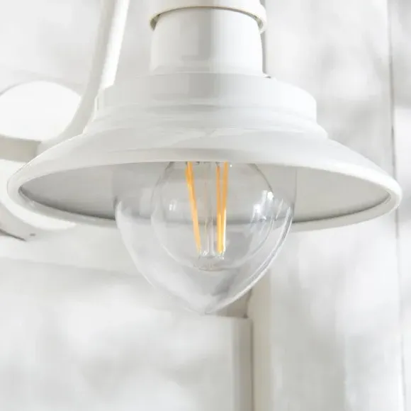 Outdoor Wall Light Traditional - Off-White
