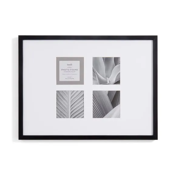 Oversized Multi Photo Frame - Black