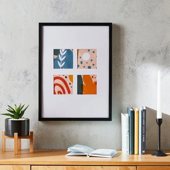 Oversized Multi Photo Frame - Black image