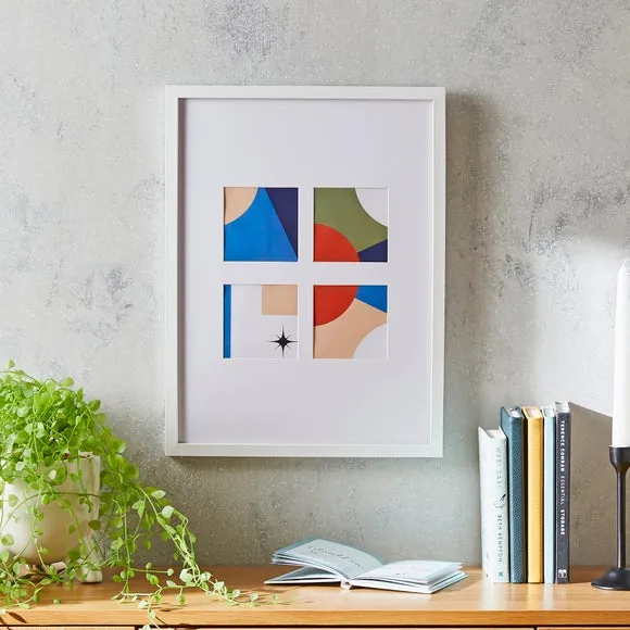 Oversized Multi Photo Frame - White
