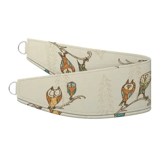 Owl Design Curtain Tieback - Natural