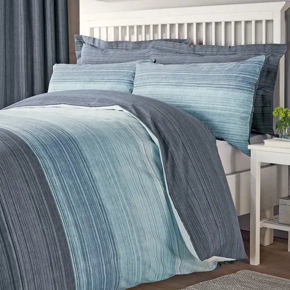 Oxford Pillowcase - Blue, Cotton