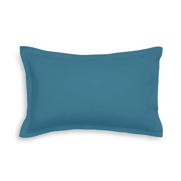 Oxford Pillowcase - Charm Blue, Recycled Cotton