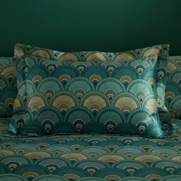 Oxford Pillowcase - Emerald, Polyester image