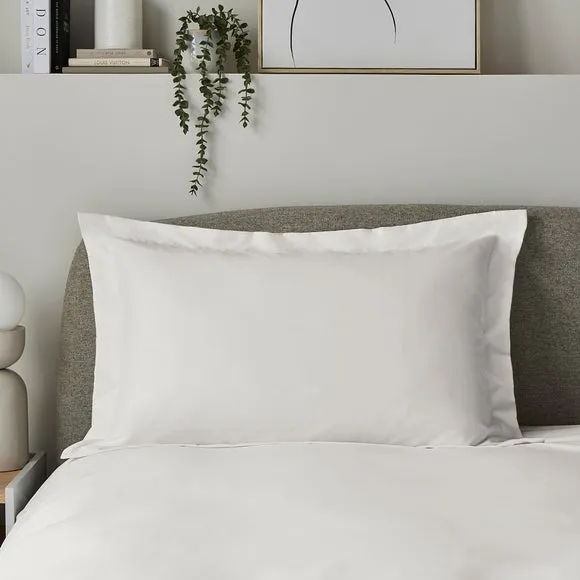 Oxford Pillowcase - Ivory, Microfibre image