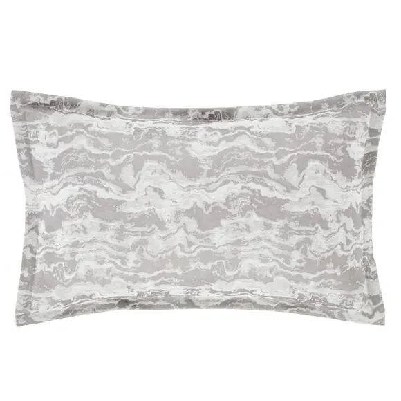 Oxford Pillowcase Jacquard Pattern - Grey