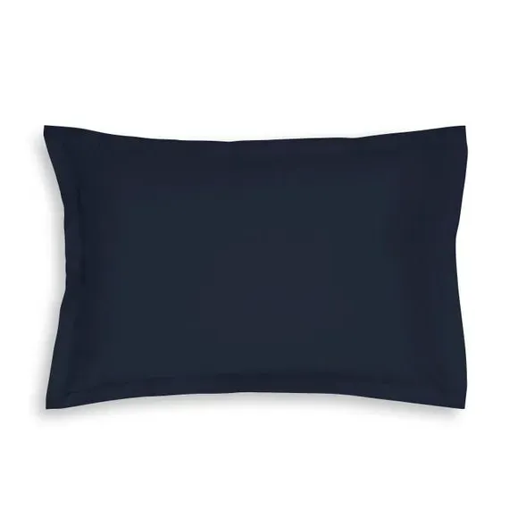 Oxford Pillowcase - Navy, Cotton