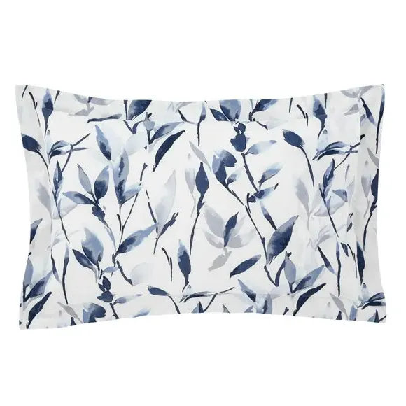 Oxford Pillowcase - Navy, Polycotton Blend