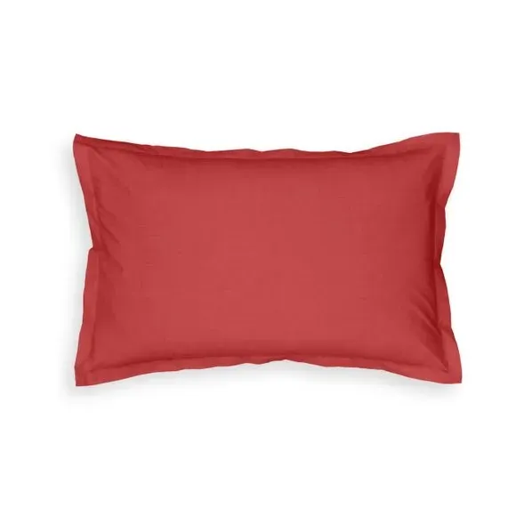 Oxford Pillowcase - Red, Cotton