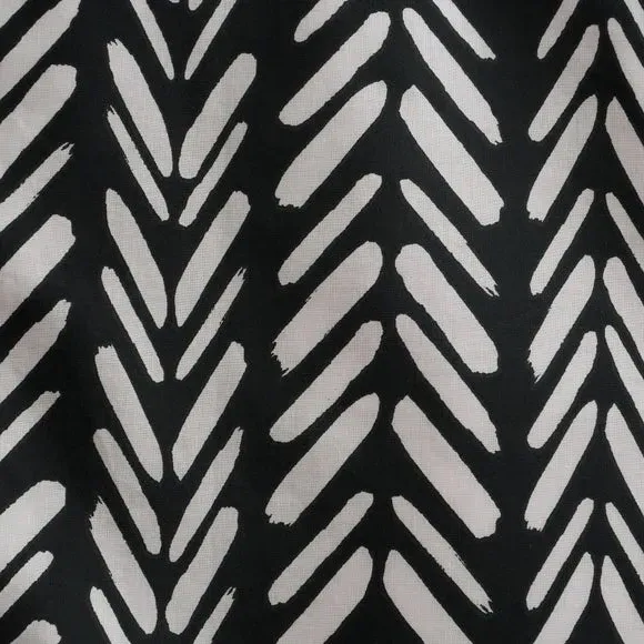Oxford Pillowcase Reversible - Black, Cotton
