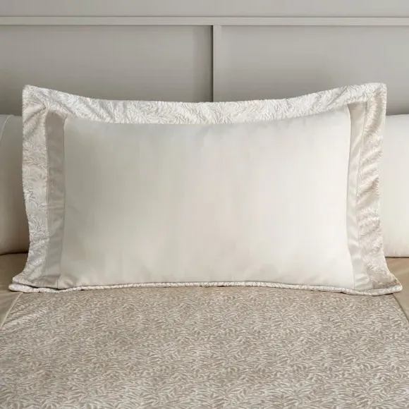 Oxford Pillowcase Reversible - Champagne, Polyester image