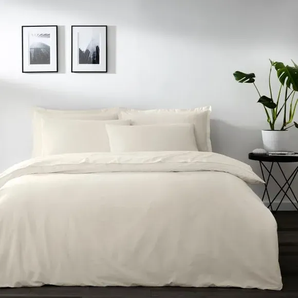 Oxford Pillowcase - Sand, Cotton