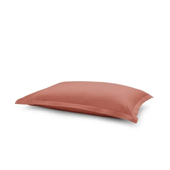 Oxford Pillowcase - Terracotta, Recycled Cotton
