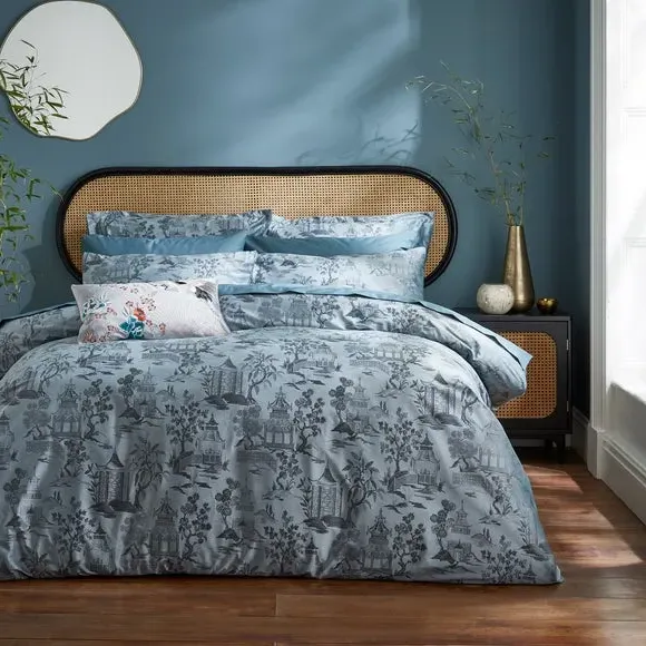 Oxford Pillowcase Trail Design - Blue