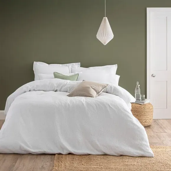 Oxford Pillowcase - White, Cotton