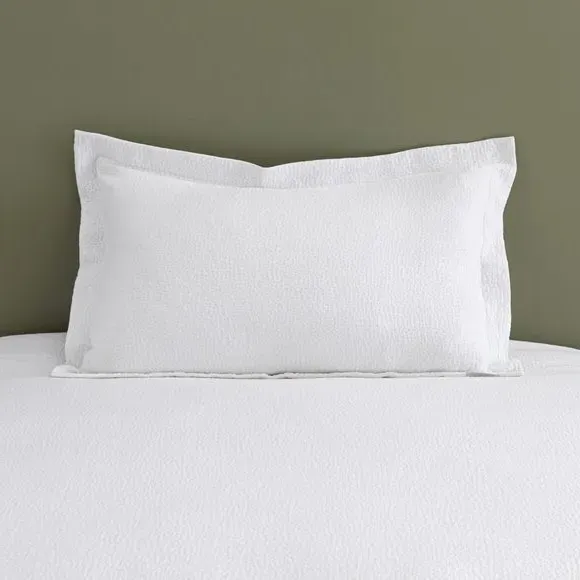 Oxford Pillowcase - White, Cotton image