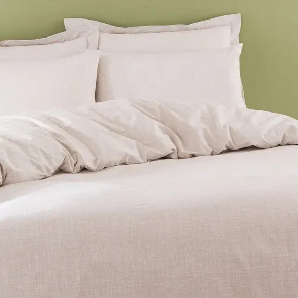 Oxford Pillowcase with Wide Cuff - Natural