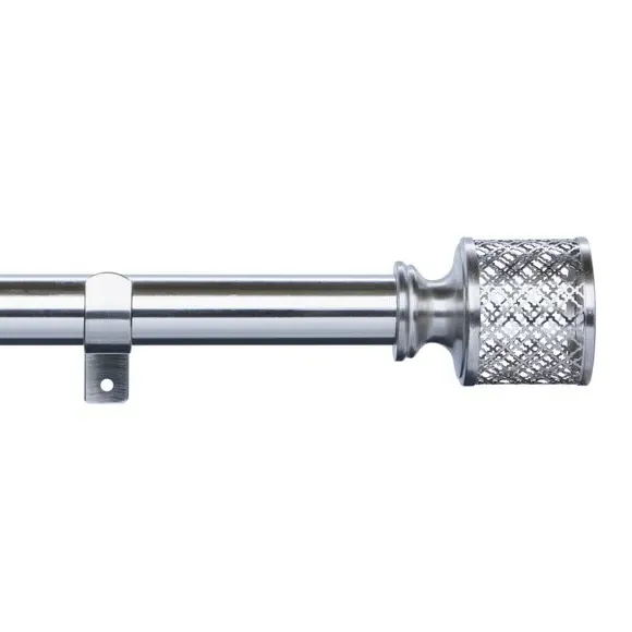 Pair Trellis Finials 25/28mm - Chrome image